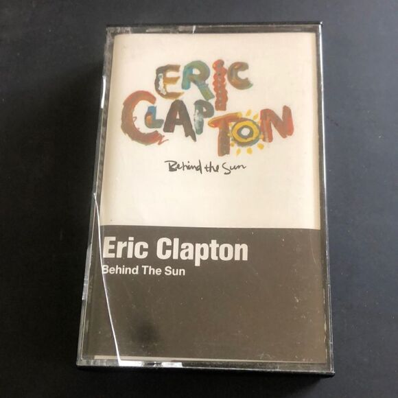 Vintage Cassette Tape Eric Clapton Behind the Sun - Picture 1 of 6